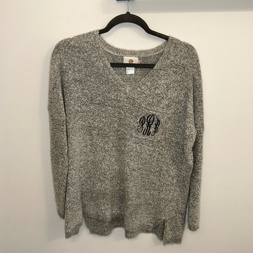 MarleyLilly “PRR” monogram sweater